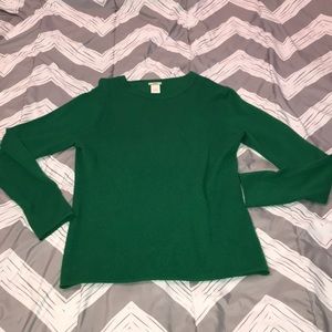 Green Cashmere Sweater